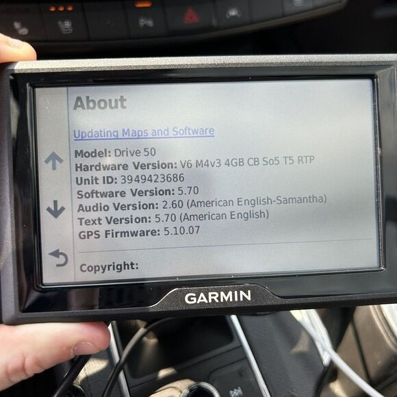 Garmin Drive 50 USA LM 5" Touchscreen GPS OEM Cords & Mount Bundle Tested EUC - Picture 2 of 16